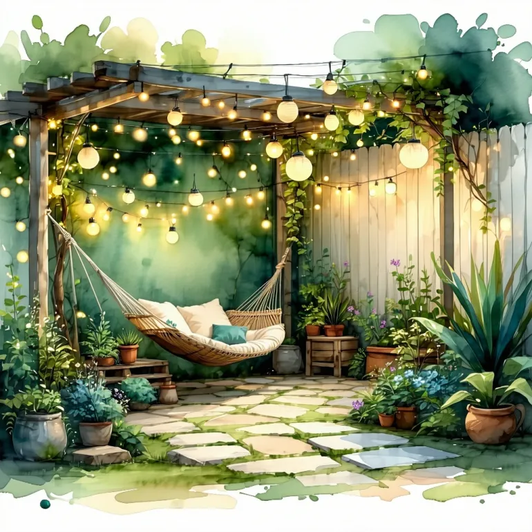 Как создать уютный сад